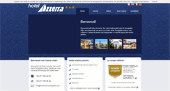 Desktop Screenshot of hotelazzurrasenigallia.it