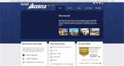 Desktop Screenshot of hotelazzurrasenigallia.com
